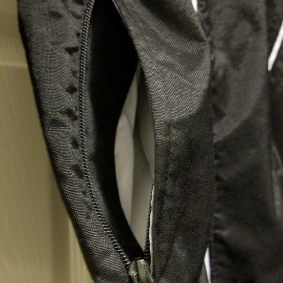 Nike Nylon Black White Mesh Lined Jacket Women's M - Picture 5 of 8